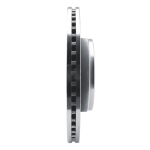 Jeep Grand Wagoneer Brake Rotor (1) - Front Right - R1 Concepts - Drilled & Slotted - Silver - `21-`25